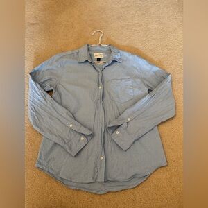 Universal Thread Sky Blue Casual Button-Down Shirt